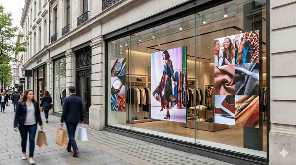 Digital Window Signage
