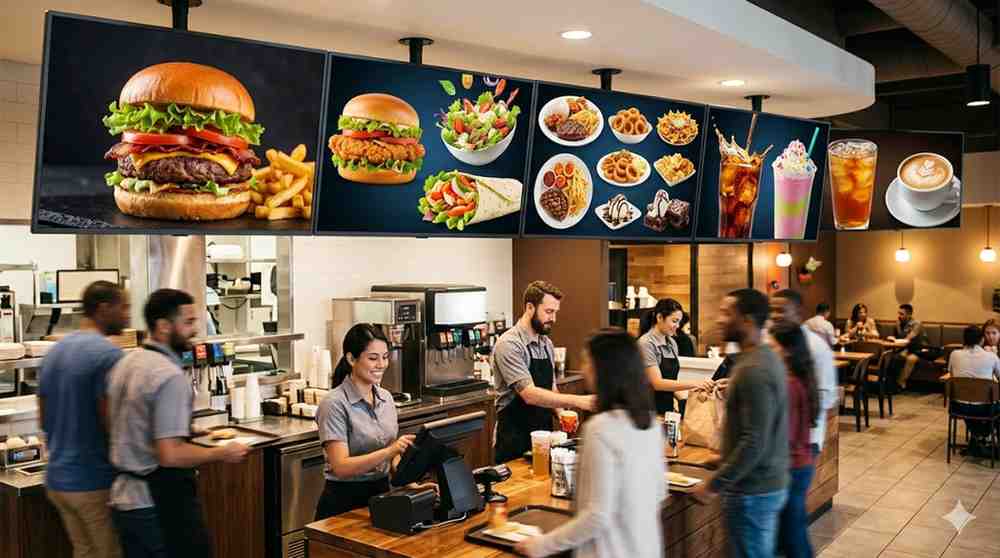 Digital Menu Screens
