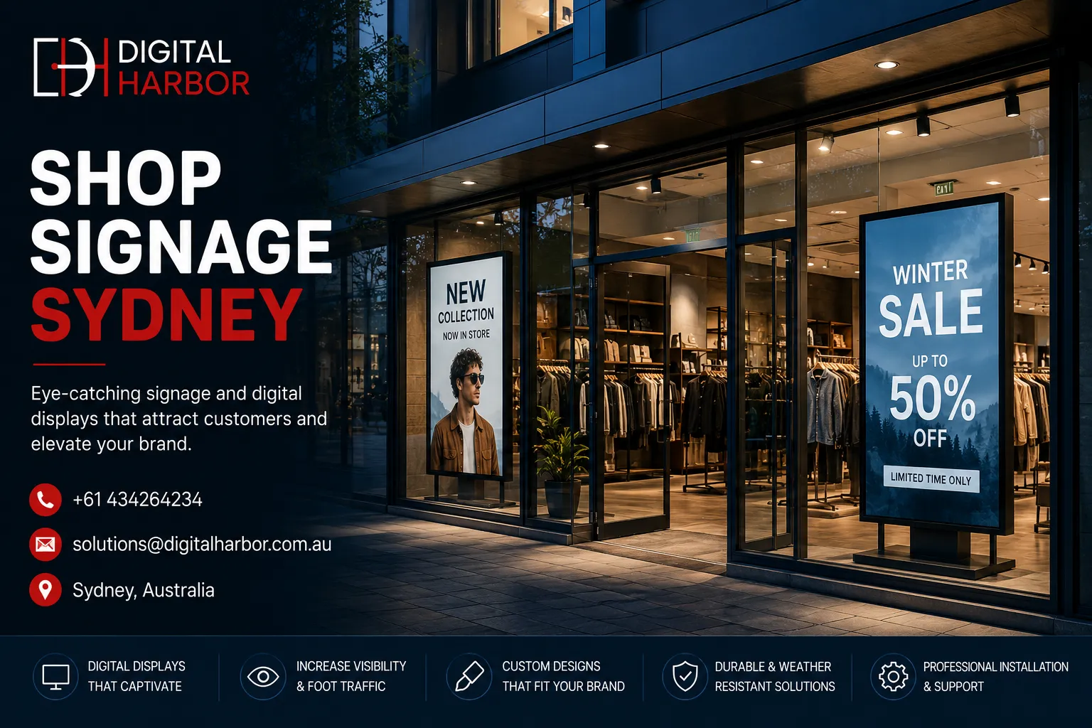 Shop Signage Sydney