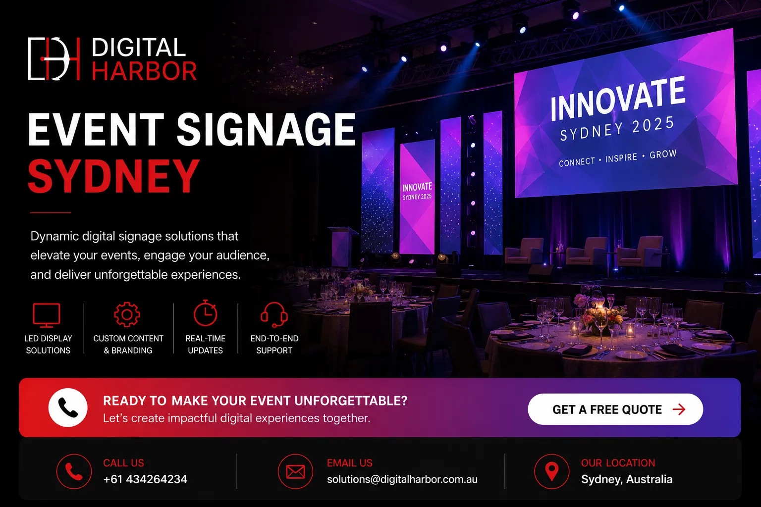 Event Signage Sydney
